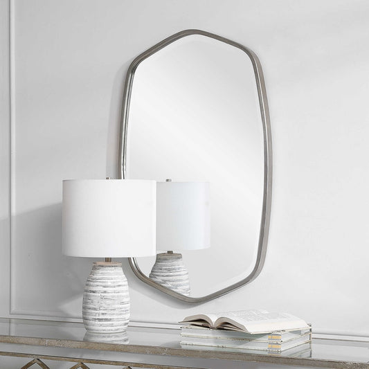 Duronia Mirror, Silver