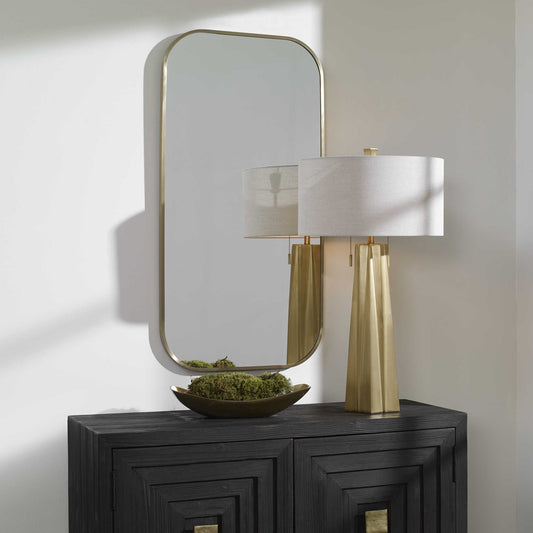 Taft Mirror (Brass)