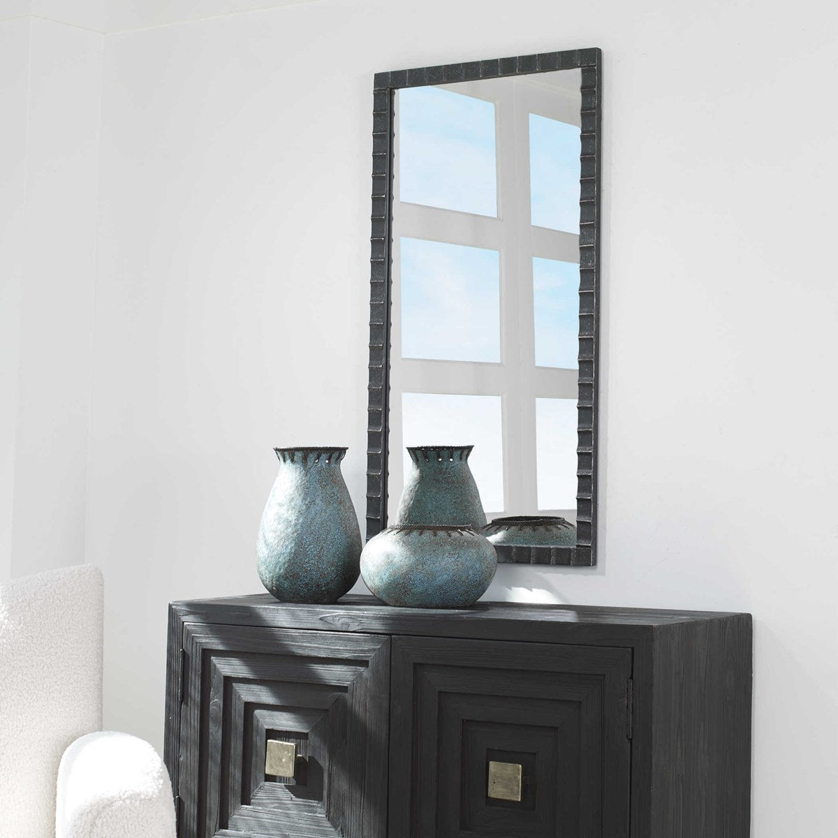 Dandridge Mirror, Black