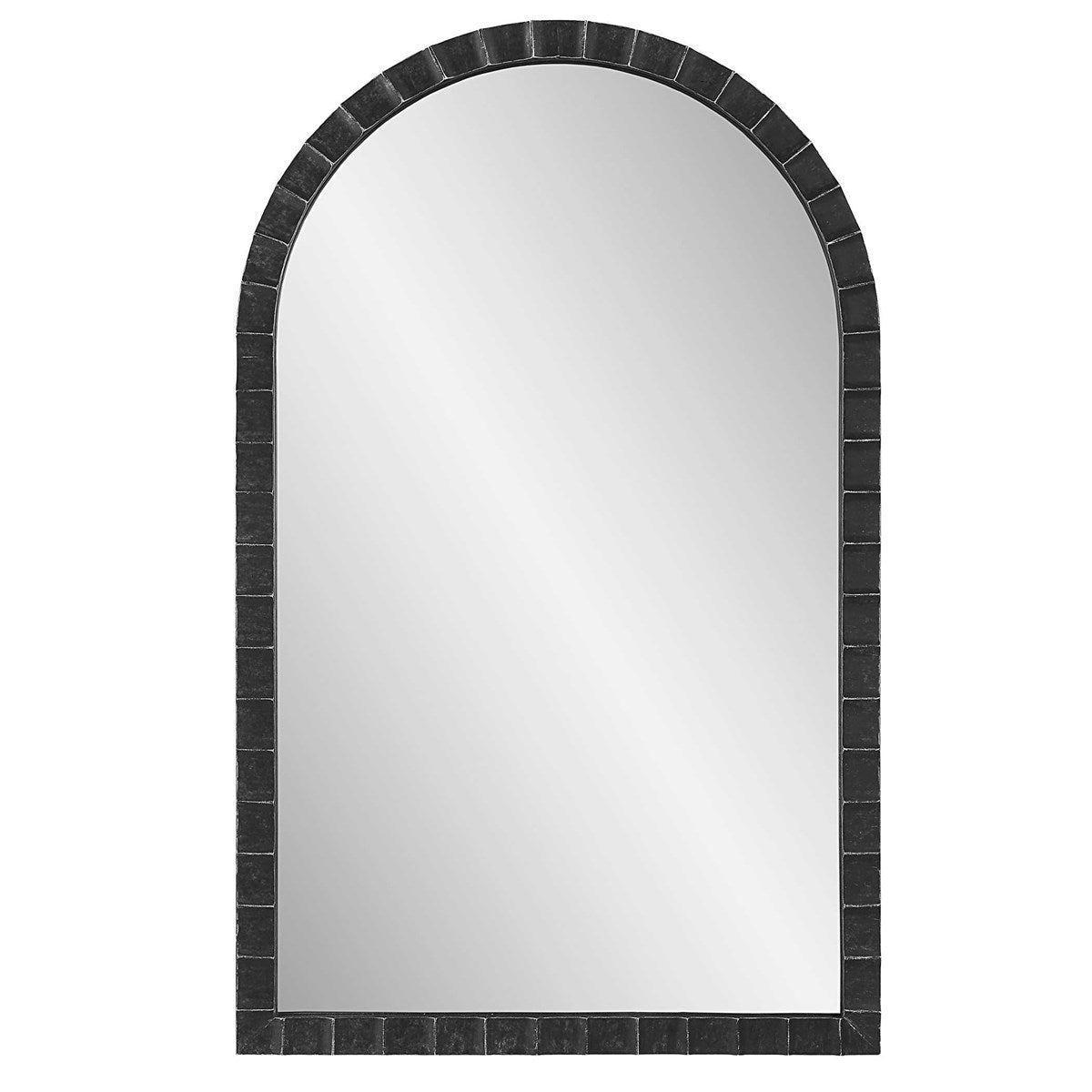 Dandridge Arch Mirror, Black