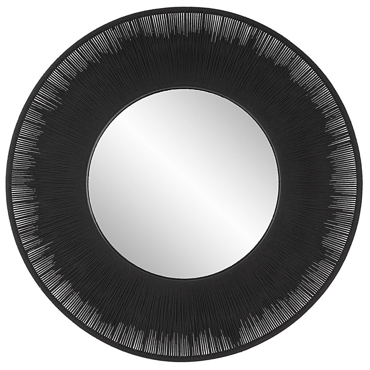 Sailor's Knot Round Mirror, Black