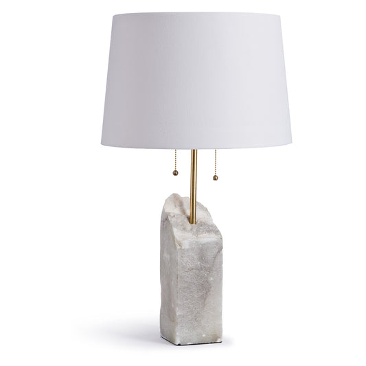 Raw Albaster Lamp