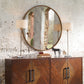 Junius Round Mirror, Gold