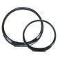 Orbits Ring Sculptures, Black Nickel, S/2