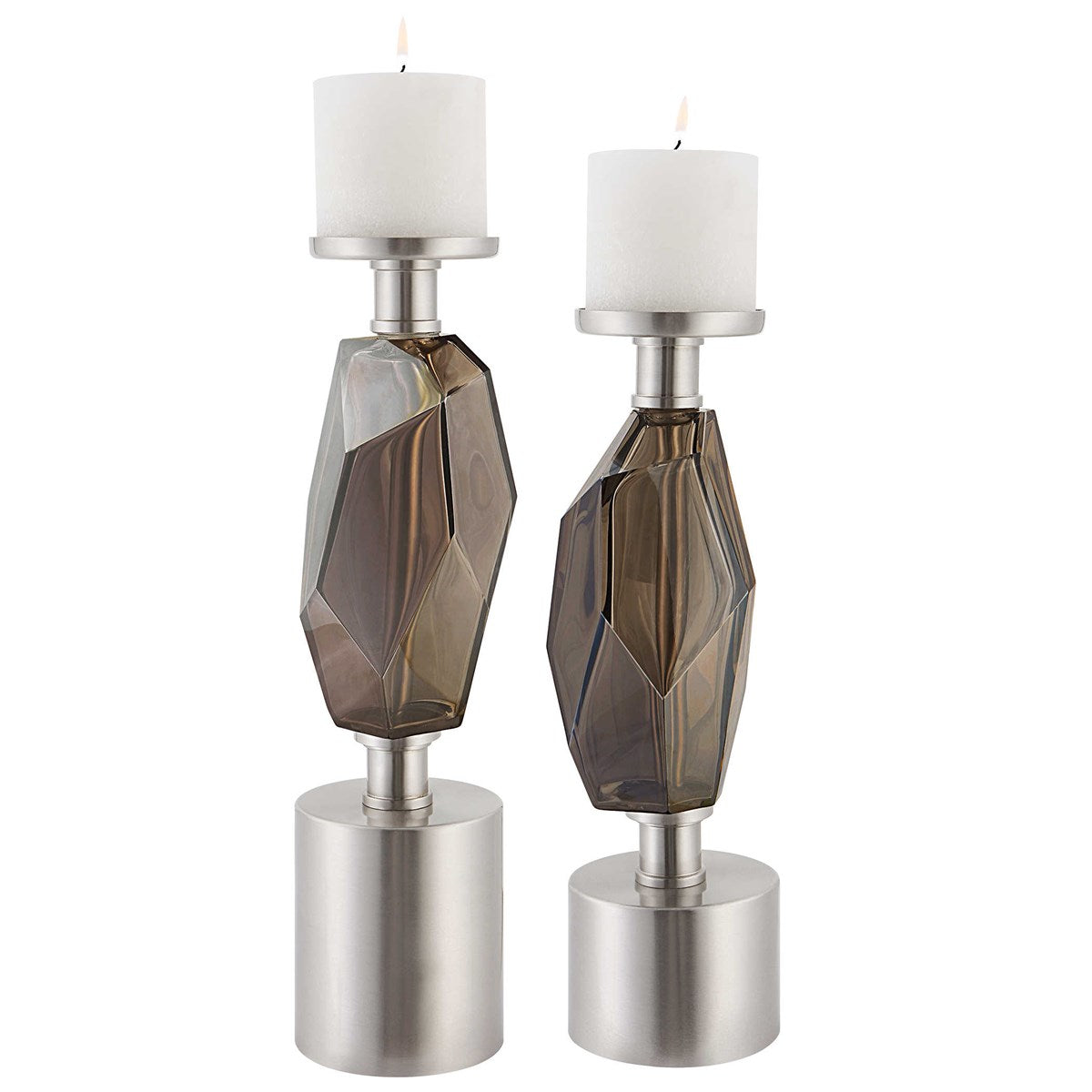 Ore Candleholders, S/2