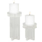 Crystal Candleholder S/2