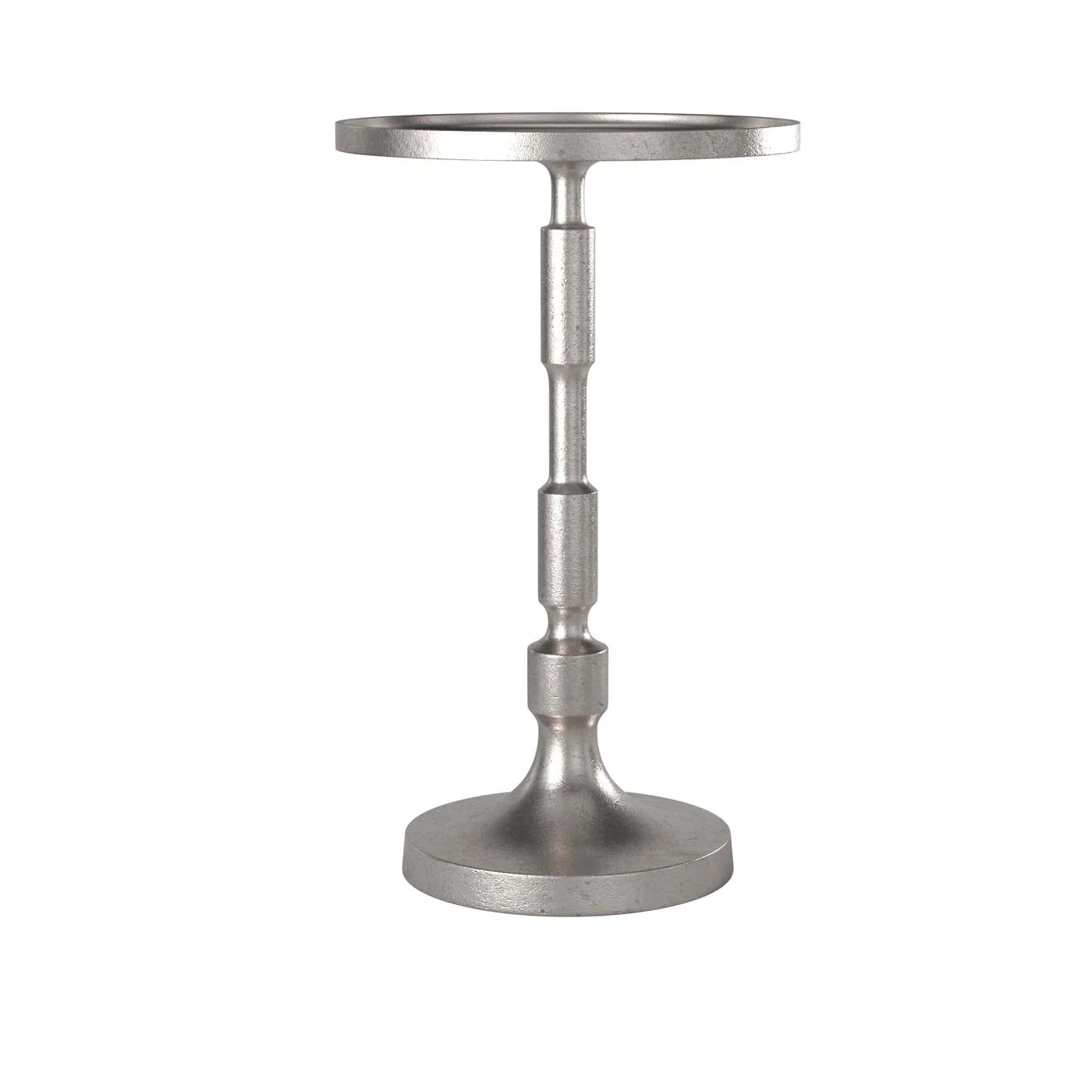 Candlestick Nickel Martini Table