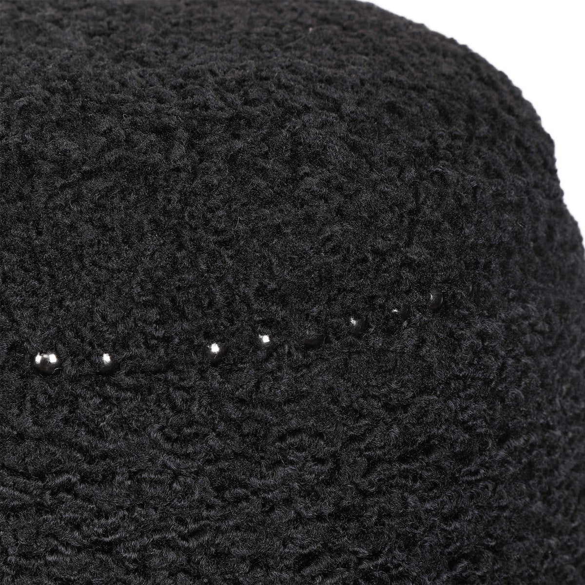 Gumdrop Ottoman, Black