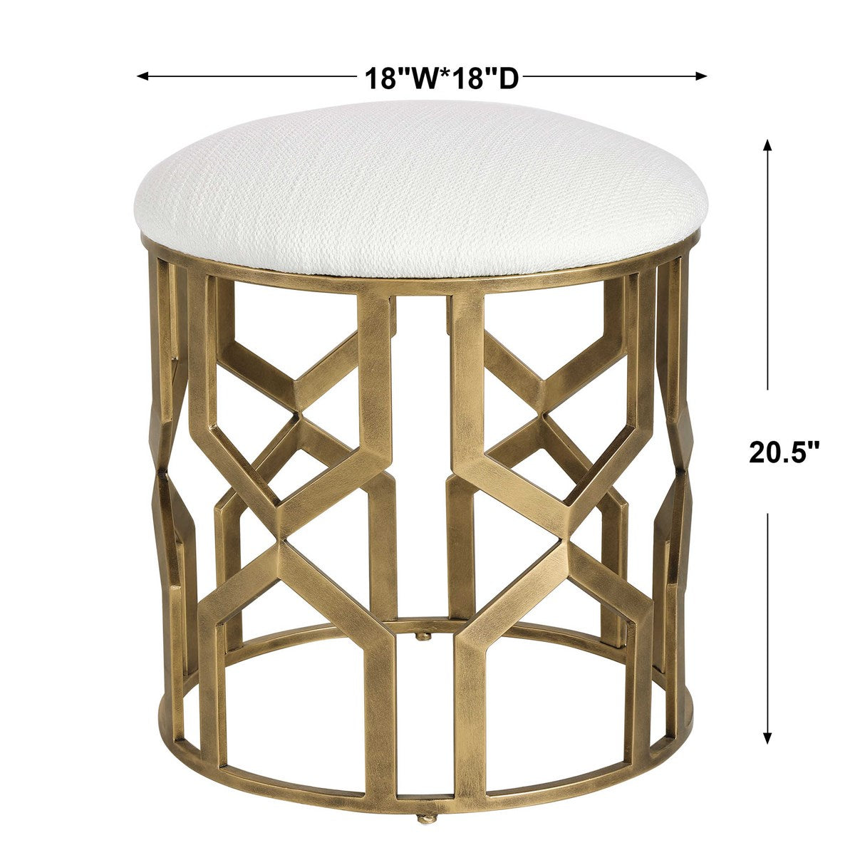 Trellis Accent Stool