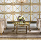 Rhea Nesting Coffee Table (Gold) S/2