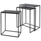 Coreene Nesting Tables, Black, S/3