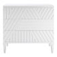 Colby 3 Drawer Chest (White)