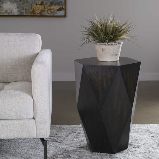 Volker End Table, Black