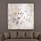 Golden Raindrops Framed Art