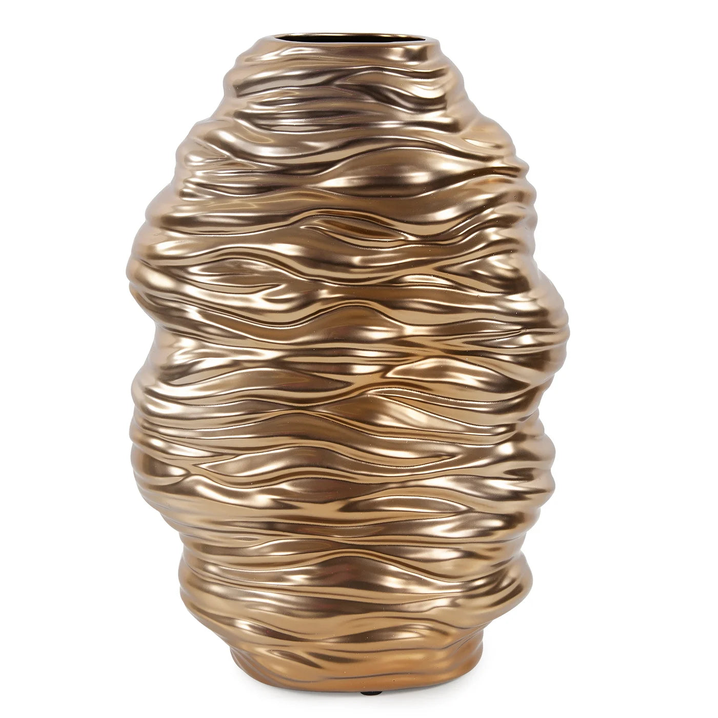 The Ebb Tall Vase (Bronze/Brass)