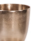 Raw Gold Aluminum Footed Chalice Vase - Small