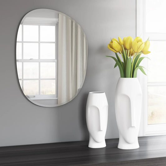 Frameless Asymmetrical Mirror