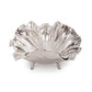 Calathea Leaf Polished Silver Sculpture - Large