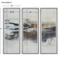 Graphite Horizon Framed Art S/3