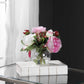 Glass Vase With Blaire Peony Bouquet