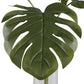 Glass Vase With Ibero Split Leaf Palm