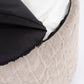 Tall Pouf Angora Natural