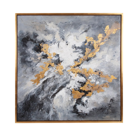 Golden Clouds Wall Art